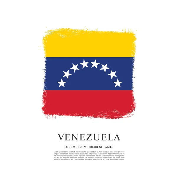 Venezuela flag layout — Stock Vector