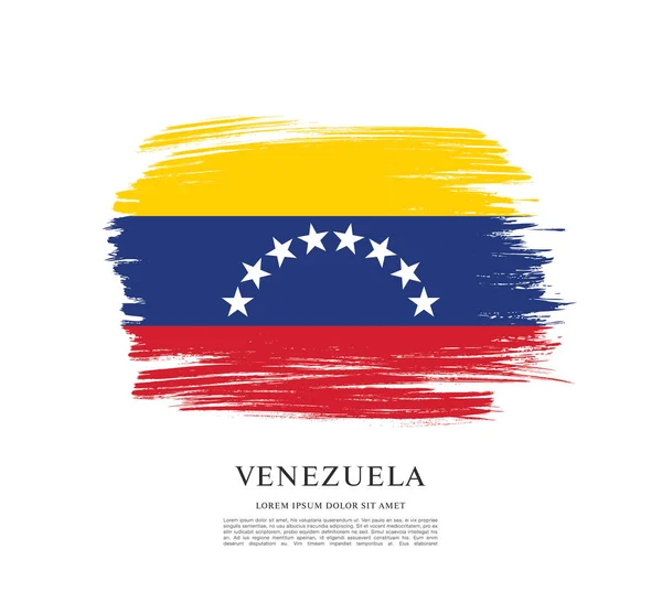 Макет прапор Венесуели — стоковий вектор