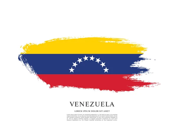 Venezuela bayrak düzeni — Stok Vektör