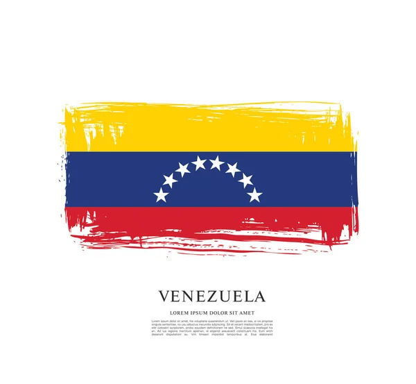 Макет прапор Венесуели — стоковий вектор