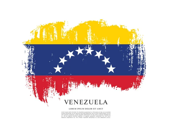 Venezuela flag layout — Stock Vector