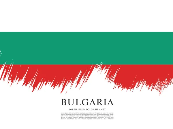 保加利亚国旗布局 — 图库矢量图片