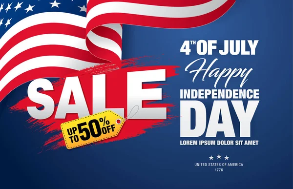 Independence day sale — Stock Vector