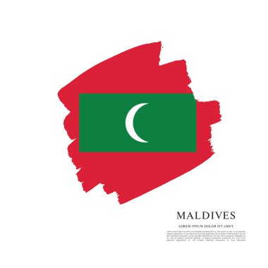 Maldivler arka plan bayrağı