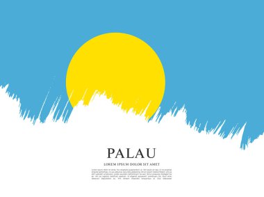 Palau arka plan bayrağı