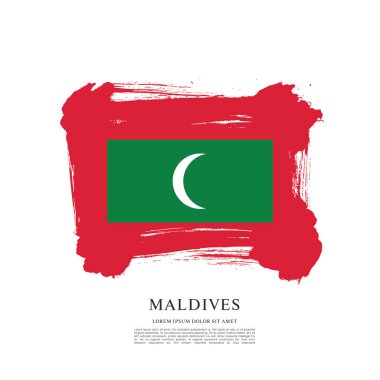 Maldivler arka plan bayrağı