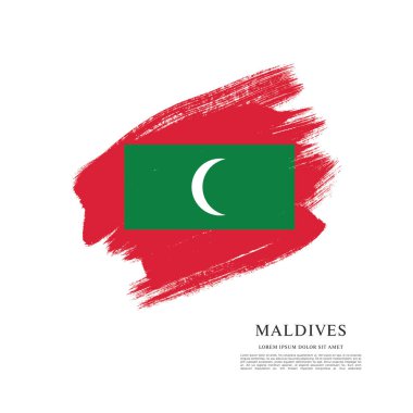 Maldivler arka plan bayrağı