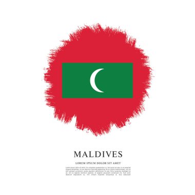 Maldivler arka plan bayrağı