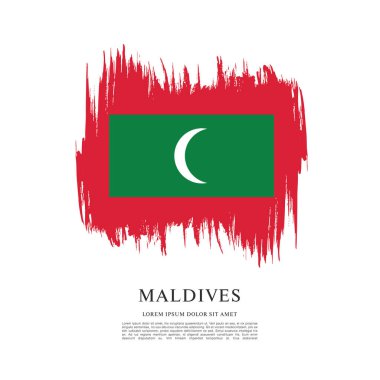 Maldivler arka plan bayrağı