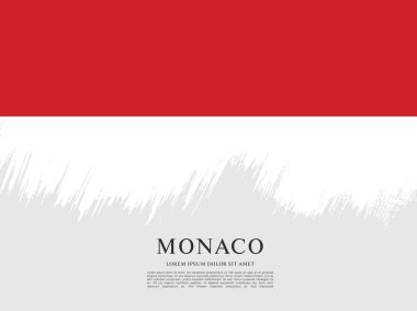 Monaco arka plan bayrağı