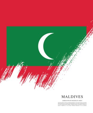 Maldivler arka plan bayrağı