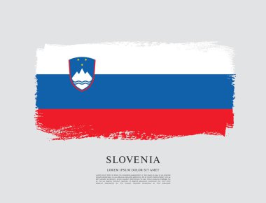 Slovenya arka plan bayrağı
