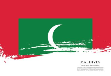 Maldivler arka plan bayrağı