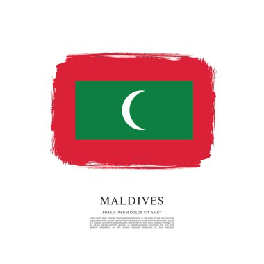 Maldivler arka plan bayrağı