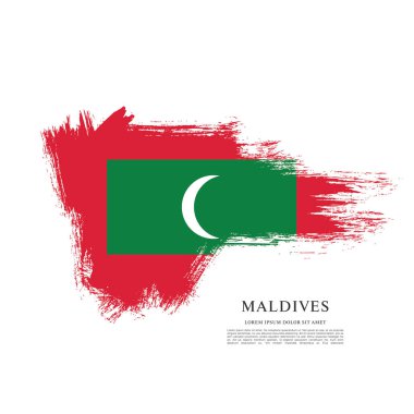 Maldivler arka plan bayrağı