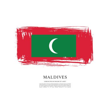 Maldivler arka plan bayrağı