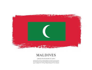 Maldivler arka plan bayrağı