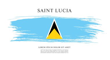 Saint Lucia arka plan bayrağı
