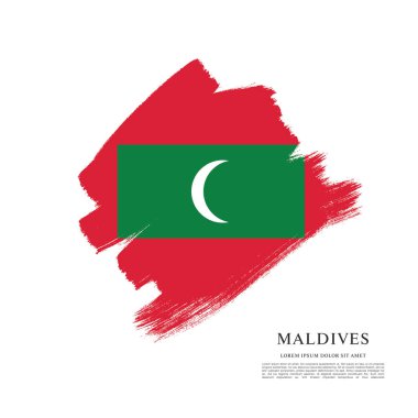 Maldivler arka plan bayrağı