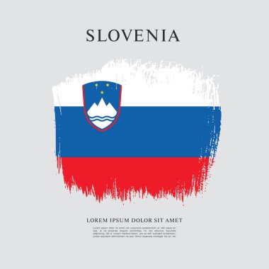 Slovenya arka plan bayrağı