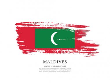 Maldivler arka plan bayrağı