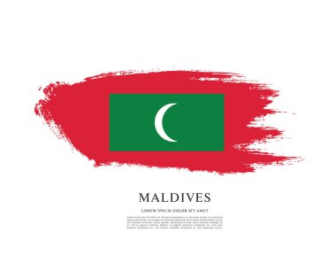 Maldivler arka plan bayrağı