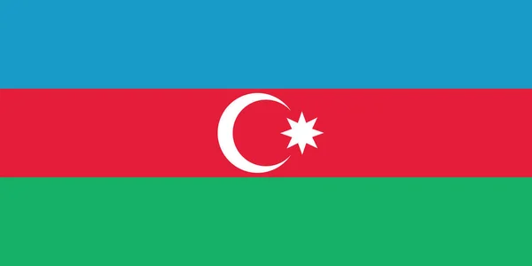 Bandera de Azerbaiyán antecedentes — Archivo Imágenes Vectoriales