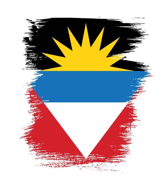 Flag of Antigua and Barbuda — Stock Vector
