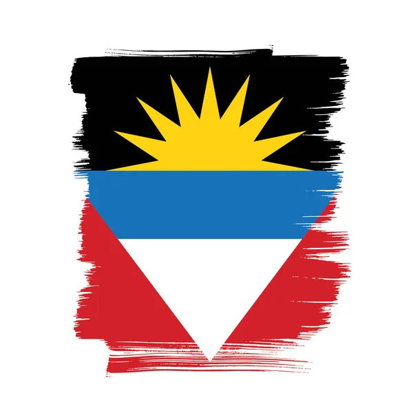 Drapeau de Antigua-et-Barbuda — Image vectorielle