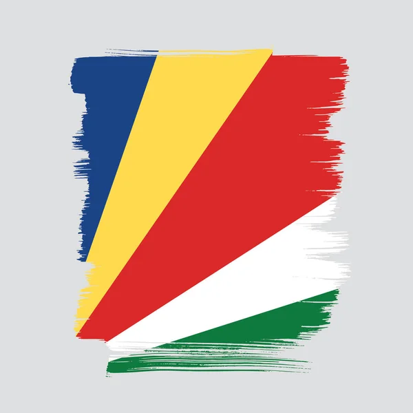 Flaga Republiki Seszeli — Wektor stockowy