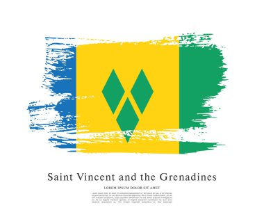 saint vincent ve Grenadinler bayrağı