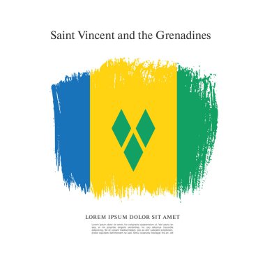 saint vincent ve Grenadinler bayrağı