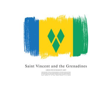 saint vincent ve Grenadinler bayrağı