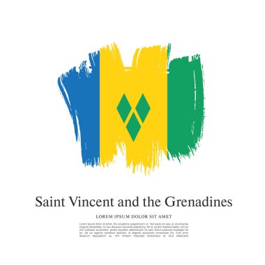saint vincent ve Grenadinler bayrağı