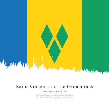 saint vincent ve Grenadinler bayrağı