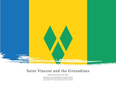 saint vincent ve Grenadinler bayrağı
