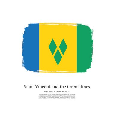 saint vincent ve Grenadinler bayrağı