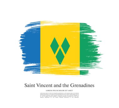 saint vincent ve Grenadinler bayrağı