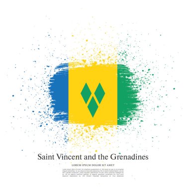 saint vincent ve Grenadinler bayrağı