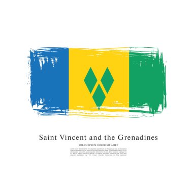 saint vincent ve Grenadinler bayrağı