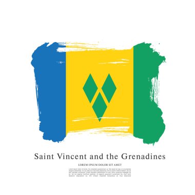 saint vincent ve Grenadinler bayrağı