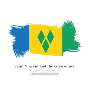 saint vincent ve Grenadinler bayrağı