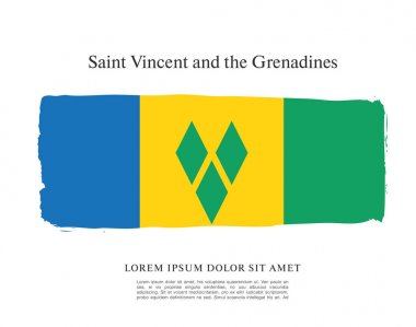 saint vincent ve Grenadinler bayrağı