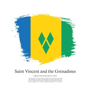 saint vincent ve Grenadinler bayrağı