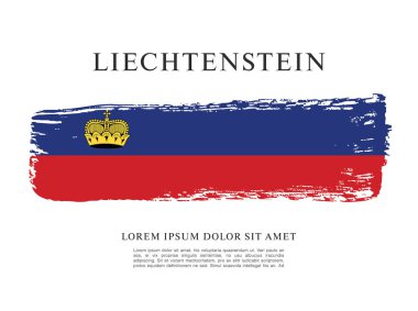 Liechtenstein illüstrasyon bayrağı