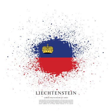 Liechtenstein illüstrasyon bayrağı
