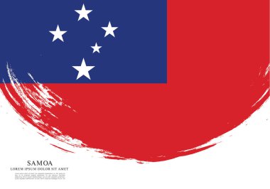 Samoa illüstrasyon bayrağı