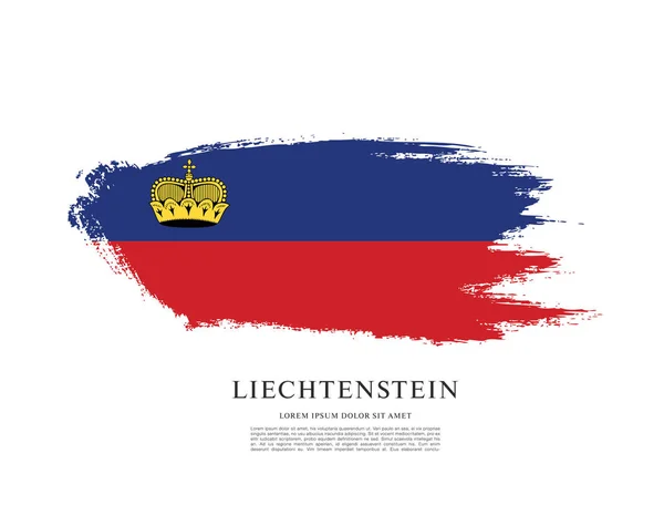 Bandeira do Liechtenstein ilustração —  Vetores de Stock
