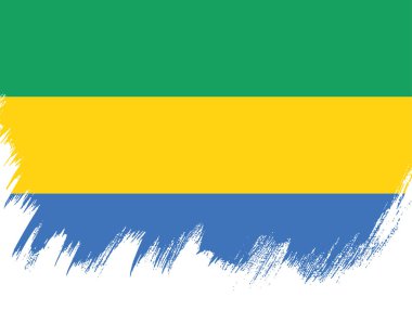 Gabon arka plan bayrağı