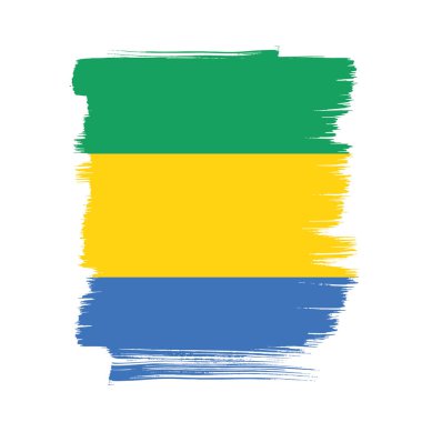Gabon arka plan bayrağı